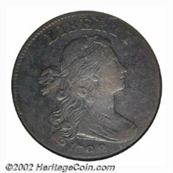 1798 1C Second Hair Style VF20 ANACS. S-183, High R.5. LIBERTY is high with IB closely spaced, while