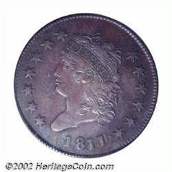 1811/0 1C XF45 PCGS. 1811/0 1C XF45 PCGS. S-286, R.3. This coin was previously offered as lot 6164 i