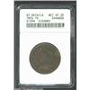 Image 1 : 1814 1C Crosslet 4--Cleaned--ANACS. XF Details, Net VF20. S-294, R.1. The tan surfaces are unnatural