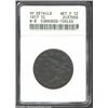 Image 1 : 1817 1C 13 Stars--Corroded, Tooled--ANACS. VF Details, Net Fine 12. N-8, R.2. Evenly worn over the h