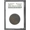 Image 1 : 1839 1C Booby Head--Cleaned--ANACS. AU Details, Net XF40. N-5, R.2. Deep caramel brown patina tends.