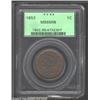 Image 1 : 1853 1C MS65 Red and Brown PCGS. N-10, R.1. The major devices are boldly struck, although most of th