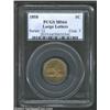 Image 1 : 1858 1C Large Letters MS64 PCGS. An exquisitely preserved near-Gem that has a blush of rich tobacco-
