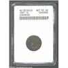 Image 1 : 1867 1C--Corroded--ANACS. AU Details, Net XF40. Deeply toned overall with lighter accents over the h