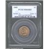 Image 1 : 1868 1C MS64 Red PCGS. A sharply struck and lustrous near-Gem with orange and olive colors. The obve