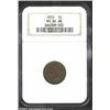 Image 1 : 1872 1C MS64 Brown NGC. Widely respected as a semi-key Indian Cent, the present representative displ