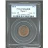 Image 1 : 1873 1C Open 3 MS64 Red and Brown PCGS. The borders have gold color, with a blush of lilac patina in