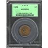 Image 1 : 1875 1C MS65 Red and Brown PCGS. Sharply struck down to the feather tips, the surfaces of this mostl