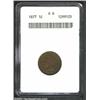 Image 1 : 1877 1C Good 6 ANACS. An attractive, lightly colored example that only shows rub into the rims at th