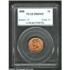 Image 3 : 1888 1C MS65 Red PCGS. Bright orange-red color shimmers across each side with a splash of pale lilac