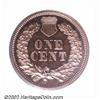 Image 2 : 1864 1C Copper Nickel PR65 Cameo PCGS. Richard Snow estimates that no more than 100 pieces exist tod