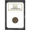 Image 1 : 1870 1C PR65 Red and Brown NGC. Bright, glittering surfaces, there is very little brown evident on t