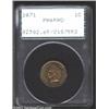 Image 1 : 1871 1C PR65 Red PCGS. Bright and unaffected by brown on either side, the fields are deeply reflecti