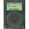 Image 3 : 1875 1C PR65 Red PCGS. One of approximately 700 proof Cents prepared in 1875, this lovely Gem is com