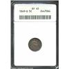 Image 1 : 1849-O H10C XF45 ANACS. Bright gold, lavender, and navy-blue patina. The fields have a few trivial a