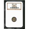 Image 3 : 1867 H10C MS66 NGC. This coin is the business strike counterpart to the proof 1867 Half Dime from th