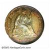 Image 1 : 1867 H10C PR66 NGC. Ex: P. Kaufman. V-2. The Philadelphia Mint prepared only two sets of dies for Ha