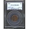 Image 1 : 1901 1C PR64 Red PCGS. Deeply mirrored in the fields with clean, upper-end surfaces for the grade. I