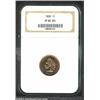 1908 1C PR65 Red NGC. Bright, deeply mirrored fields with sparkling full red mint color. Population: