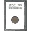 Image 1 : 1909-S VDB 1C--Corroded--ANACS. Fine Details, Net Good 4. Medium brown color over most of each side.