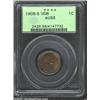 Image 1 : 1909-S VDB 1C AU58 PCGS. This is a very attractive circulated representative of this important first