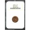 Image 1 : 1930-S 1C MS67 Red NGC. A deep orange-red Superb Gem that has a bold strike and clean surfaces. NGC.