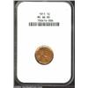 Image 1 : 1911 1C MS66 Red NGC. Sharply struck with rich, vibrant red color over each side. A splendid and tot