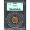 Image 1 : 1916 1C MS66 Red PCGS. This fully frosted and fully lustrous Gem is awash in orange-red colors. An a