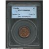 Image 1 : 1916-D 1C MS65 Red PCGS. The fields have orange and gold color, while the devices have a hint of lil