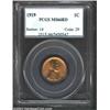 Image 1 : 1919 1C MS66 Red PCGS. A yellow-gold Gem that has flashy luster and a bold strike. The reverse has s