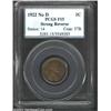 Image 1 : 1922 No D 1C Strong Reverse Fine 15 PCGS. Two-tone yellow-brown and lavender-brown patina. The rever