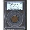 Image 1 : 1922 No D 1C Strong Reverse VF20 PCGS. Light tan-brown color dominates, with some lilac patina in th