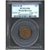 Image 1 : 1922 No D 1C Weak Reverse Good 6 PCGS. A well worn golden-brown example that has no mentionable abra