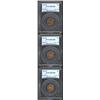 Image 1 : 1927-D 1C MS64 Red and Brown PCGS three examples, all are well struck with orange-brown appearances.