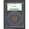 Image 1 : 1927-D 1C MS65 Red PCGS. Olive-yellow in color with an additional hint of champagne-rose hues. A lus