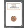 Image 1 : 1944-D/S 1C MS65 Red NGC. FS-020. Die One. On this variety, the earlier punched S-mintmark is clear.