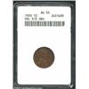 Image 1 : 1955/55 1C Doubled Die AU55 ANACS. Even medium brown color covers both sides of this attractive piec