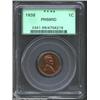 Image 1 : 1938 1C PR66 Red PCGS. Bright ruby-red color with a blush of olive-gold color in the lower reverse..