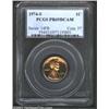 Image 1 : 1974-S 1C PR69 Deep Cameo PCGS. The intensely reflective fields form a splendid backdrop to the thic
