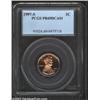 Image 1 : 1997-S 1C PR69 Deep Cameo PCGS. Mostly pink-red in sheen, the pristine surfaces reveal sprays of ora
