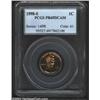 Image 1 : 1998-S 1C PR69 Deep Cameo PCGS. Whereas the obverse displays dominant pink-red color, the reverse is