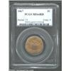 Image 1 : 1867 2C MS64 Red PCGS. Fully struck in all areas, the surfaces are covered with even, original red l