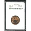 Image 1 : 1866 2C PR64 Red and Brown ANACS. This coin represents exceptional value. The surfaces are mostly br