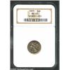 Image 1 : 1879 3CN MS65 NGC. An important business strike survivor of this low mintage (41,200 pieces) issue,.