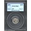 Image 1 : 1870 3CN PR65 PCGS. A nicely struck Gem with a brilliant obverse and a hint of gold patina on the re