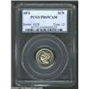 Image 1 : 1876 3CN PR65 Cameo PCGS. A lovely Gem that has light gold patina and pleasing cameo contrast. Well.