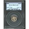 Image 1 : 1882 3CN PR67 Cameo PCGS. Faintly variegated tan-gold patina. A needle-sharp Superb Gem that has vir
