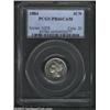 Image 1 : 1884 3CN PR66 Cameo PCGS. Bountiful mint frost overlays the devices on both sides, contrasting nicel