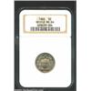 Image 1 : 1883 5C MS66 NGC. Lightly toned, with a blush of dusky gold color in the center of the reverse. A bo