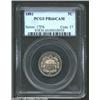 Image 1 : 1881 5C PR66 Cameo PCGS. Light apricot patina. The strike is razor-sharp, and the surfaces are magni